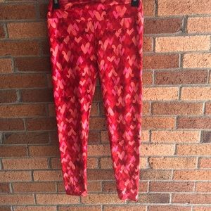 Heart pattern lu laRoe leggings